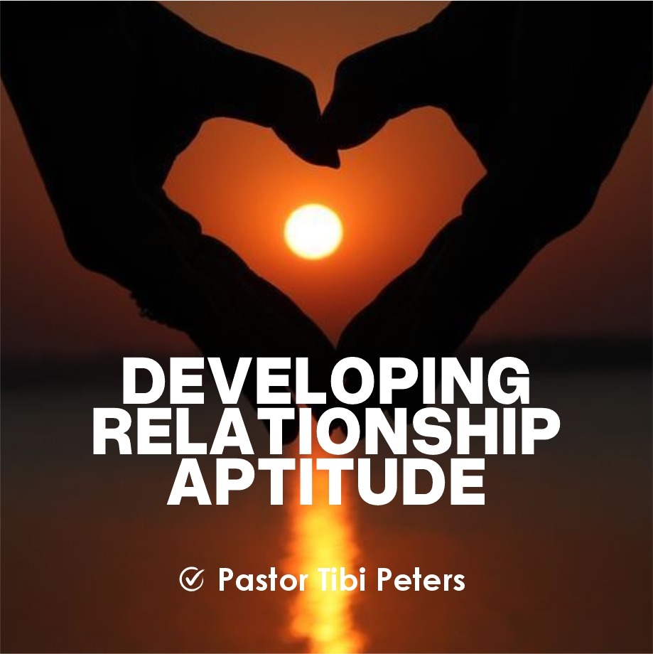 DVELOPING RELATIONSHIP APTITUDE PST_TIBI_PETERS